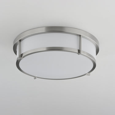 Maxim Lighting Rogue 13" LED Flush Mount Satin Nickel