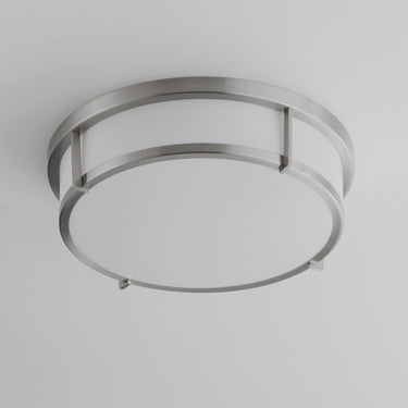 Maxim Lighting Rogue 13" LED Flush Mount Satin Nickel