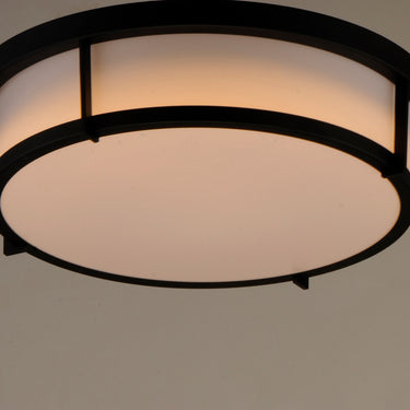 Maxim Lighting Rogue 17" LED Flush Mount Black
