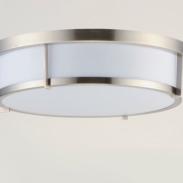 Maxim Lighting Rogue 17" LED Flush Mount Satin Nickel