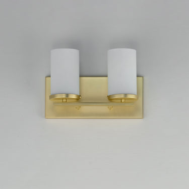 Maxim Lighting Lateral 2-Light Bath Vanity Satin Brass