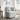 Finesse Decor The Marvel Contemporary Accent Chair - Gray and Brushed Nickel 