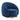 Finesse Decor Sapphire Swing Luxury Swivel Accent Chair - Blue and Chrome 