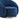 Finesse Decor Sapphire Swing Luxury Swivel Accent Chair - Blue and Chrome 