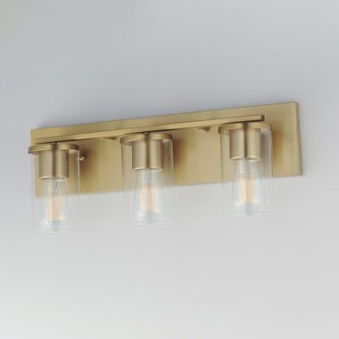 Maxim Lighting Lateral 3-Light Bath Vanity Satin Brass