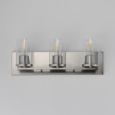 Maxim Lighting Lateral 3-Light Bath Vanity Satin Nickel