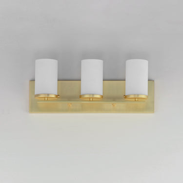 Maxim Lighting Lateral 3-Light Bath Vanity Satin Brass