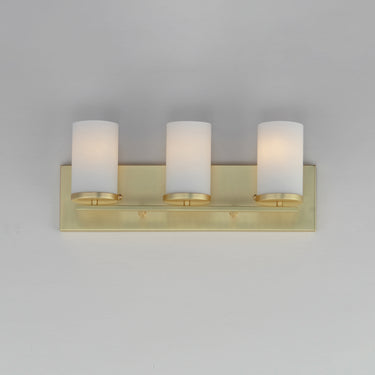 Maxim Lighting Lateral 3-Light Bath Vanity Satin Brass
