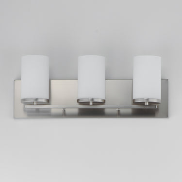 Maxim Lighting Lateral 3-Light Bath Vanity Satin Nickel