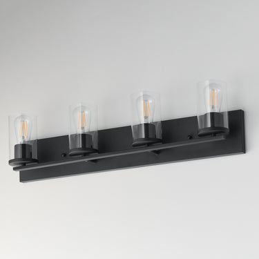 Maxim Lighting Lateral 4-Light Bath Vanity Black