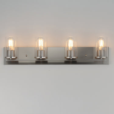 Maxim Lighting Lateral 4-Light Bath Vanity Satin Nickel