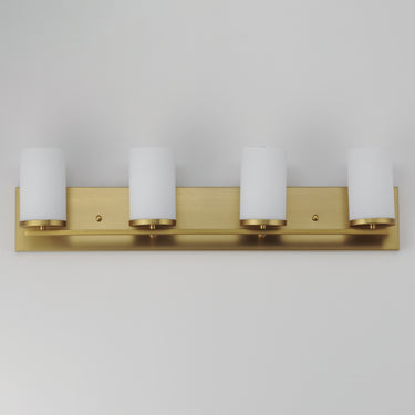 Maxim Lighting Lateral 4-Light Bath Vanity Satin Brass
