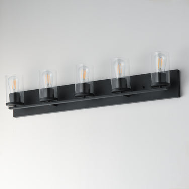 Maxim Lighting Lateral 5-Light Bath Vanity Black