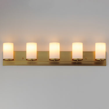 Maxim Lighting Lateral 5-Light Bath Vanity Satin Brass