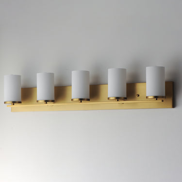 Maxim Lighting Lateral 5-Light Bath Vanity Satin Brass