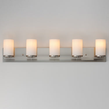 Maxim Lighting Lateral 5-Light Bath Vanity Satin Nickel