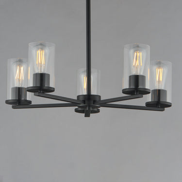 Maxim Lighting Lateral 5-Light Chandelier Black