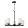 Maxim Lighting Lateral 5-Light Chandelier Black