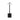 Finesse Decor Glow Spaceship Rechargeable Table Lamp - Black 