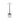 Finesse Decor Glow Spaceship Rechargeable Table Lamp - Chrome 