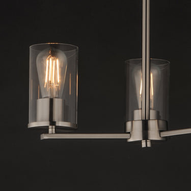 Maxim Lighting Lateral 3-Light Chandelier Satin Nickel