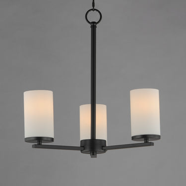 Maxim Lighting Lateral 3-Light Chandelier Black