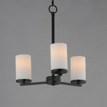 Maxim Lighting Lateral 3-Light Chandelier Black