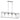 Maxim Lighting Lateral 4-Light Linear Pendant Satin Nickel