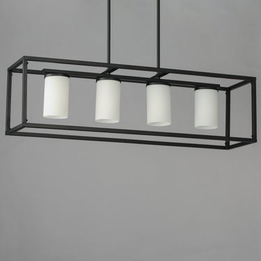Maxim Lighting Lateral 4-Light Linear Pendant Black