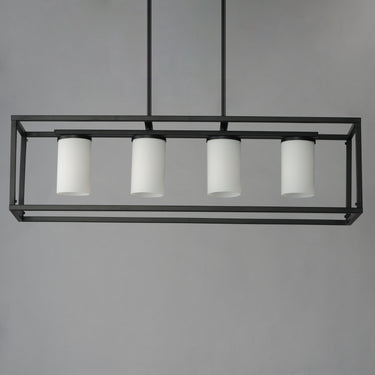 Maxim Lighting Lateral 4-Light Linear Pendant Black