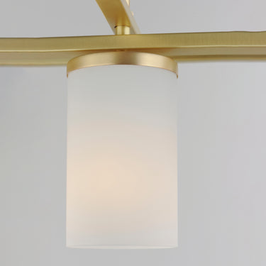 Maxim Lighting Lateral 4-Light Linear Pendant Satin Brass