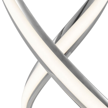 Finesse Decor Ellis Table Lamp Chrome