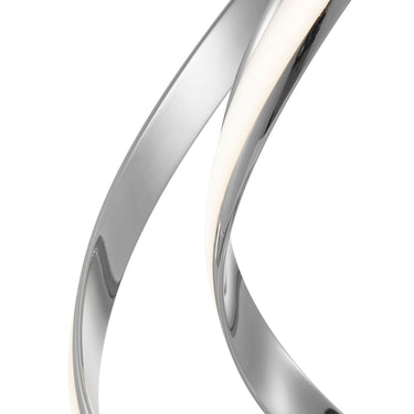 Finesse Decor Ellis Table Lamp Chrome
