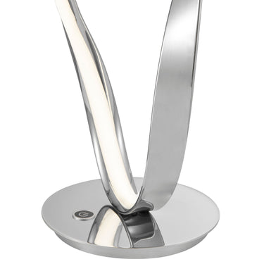 Finesse Decor Carter Table Lamp Chrome
