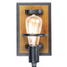 Maxim Lighting Black Forest Wall Sconce Black/Ashbury