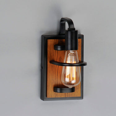 Maxim Lighting Black Forest Wall Sconce Black/Ashbury