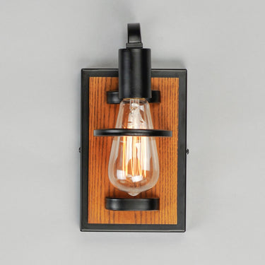 Maxim Lighting Black Forest Wall Sconce Black/Ashbury