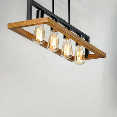 Maxim Lighting Black Forest 4-Light Chandelier Black/Ashbury