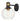 Cabin Outdoor Wall Light by Maxim - 10319CLBZGLD