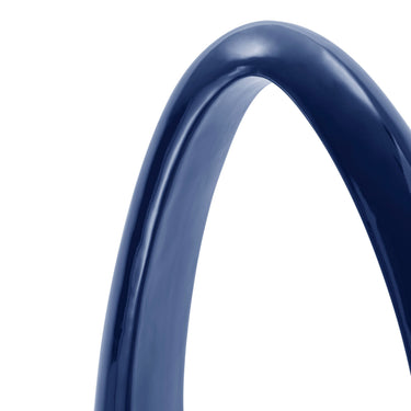 Finesse Decor Mandolin Large Floor Vase Sculpture Glossy Blue