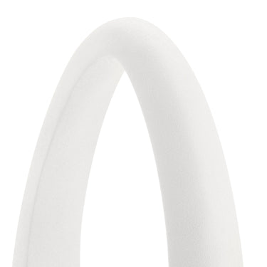 Finesse Decor Mandolin Large Floor Vase Sculpture Frosted White