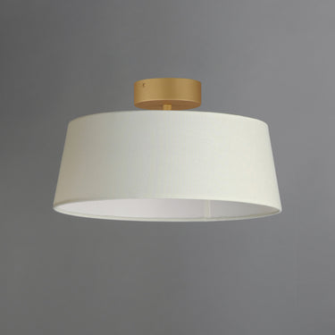 Maxim Lighting Paramount 16" LED Flush Mount Natural Aged Brass