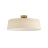 Maxim Lighting Paramount 21" LED Flush Mount Natural Aged Brass