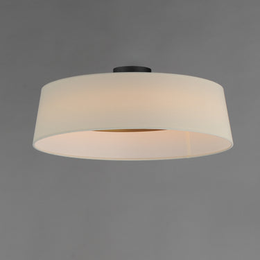 Maxim Lighting Paramount 21" LED Flush Mount Natural Aged Brass