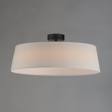 Maxim Lighting Paramount 21" LED Flush Mount Black