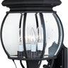 Maxim Lighting Crown Hill 4-Light Outdoor Wall Lantern Black
