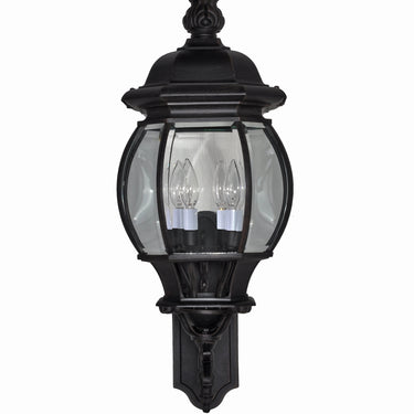 Maxim Lighting Crown Hill 4-Light Outdoor Wall Lantern Black