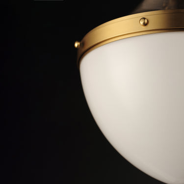 Maxim Lighting Conrad 12" Pendant Satin Nickel/Satin Brass