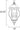 Maxim Lighting Crown Hill 4-Light Outdoor Hanging Lantern Black