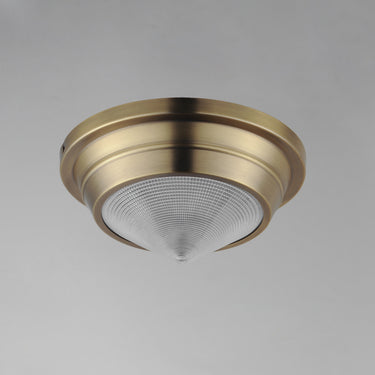 Maxim Lighting Hargreaves Flush Mount Natural Aged Brass